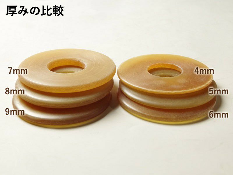 加工所取寄せ品】竹刀用 ○極上磨き革鍔（○6ミリ厚）名彫り＆贈呈用